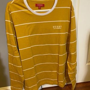 Guess striped long sleeve t shirt